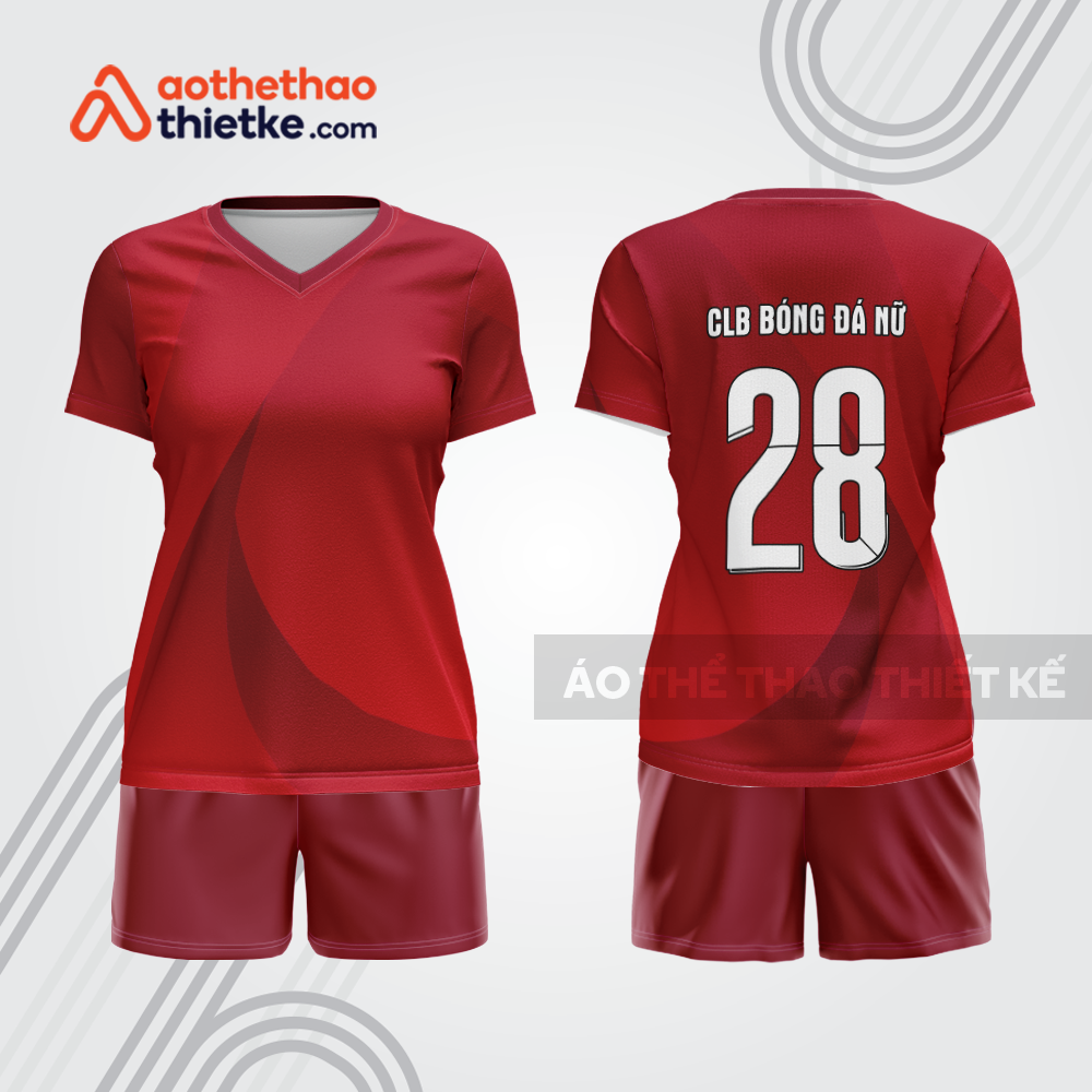 Mẫu thiết kế quần áo đá banh nữ đẹp bdc77