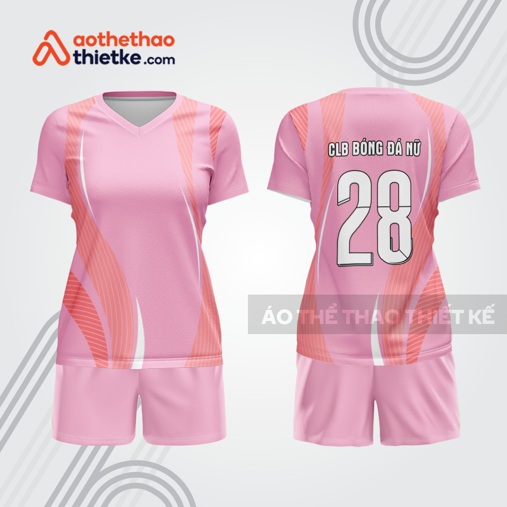 Mẫu thiết kế quần áo đá banh nữ đẹp bdc89