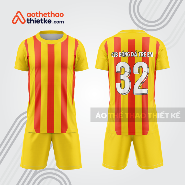 Mẫu thiết kế quần áo bóng đá trẻ em đẹp bdd10