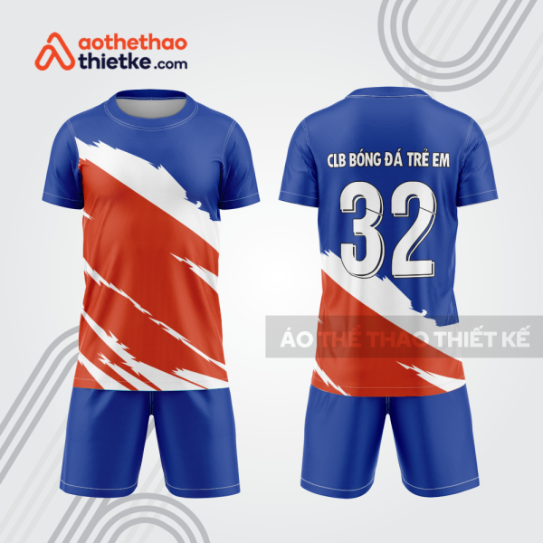 Mẫu thiết kế quần áo bóng đá trẻ em đẹp bdd12