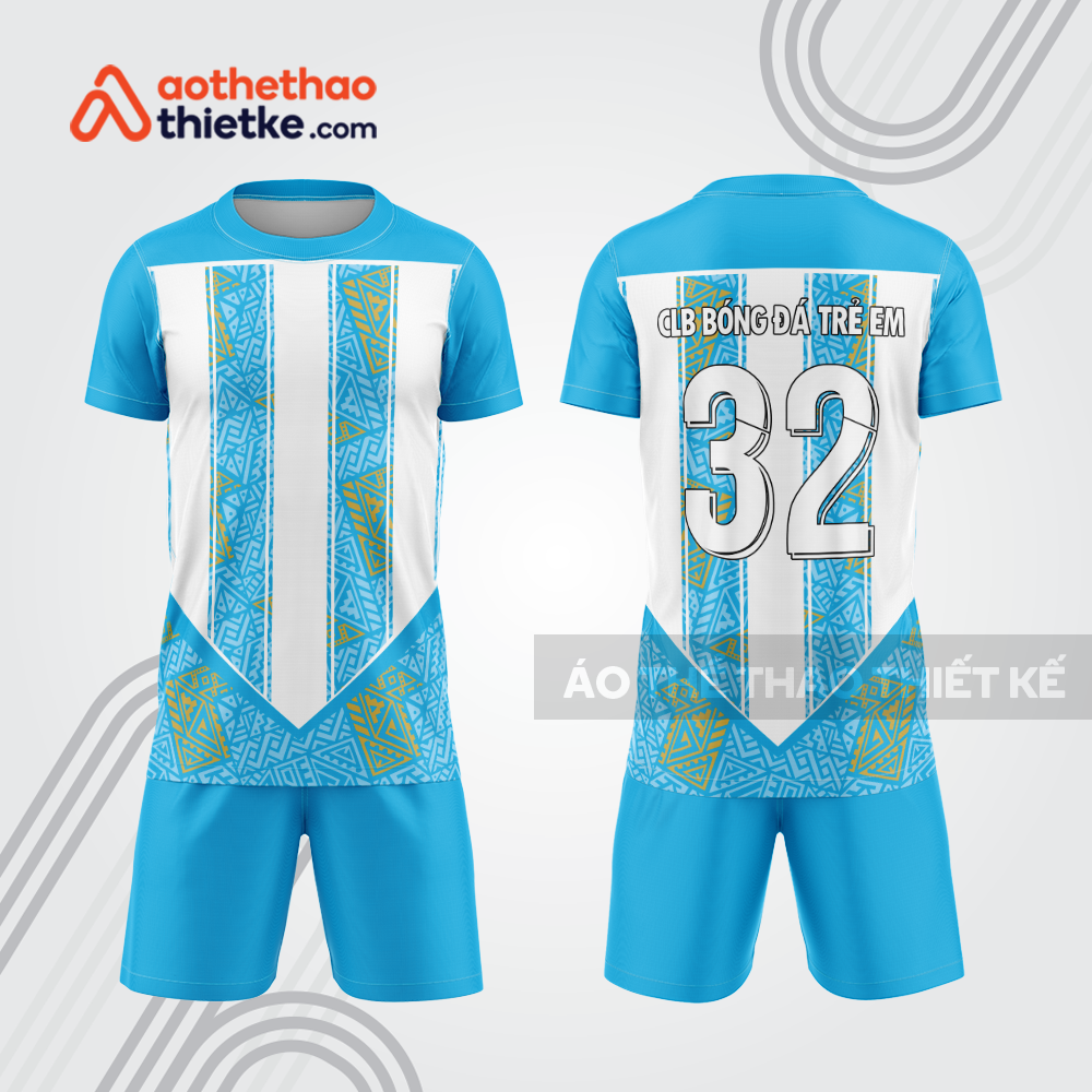 Mẫu thiết kế quần áo bóng đá trẻ em đẹp bdd15