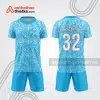 Bộ quần áo bóng đá trẻ em màu xanh da trời bdd16