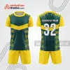 Mẫu thiết kế quần áo thể thao đá banh trẻ em đẹp bdd209
