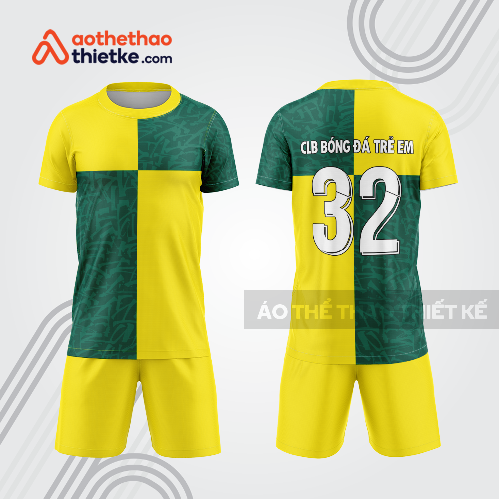 Mẫu thiết kế quần áo bóng đá trẻ em đẹp bdd21