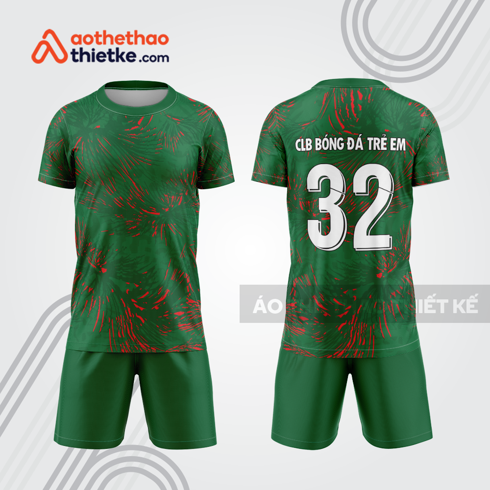 Mẫu thiết kế quần áo bóng đá trẻ em đẹp bdd23