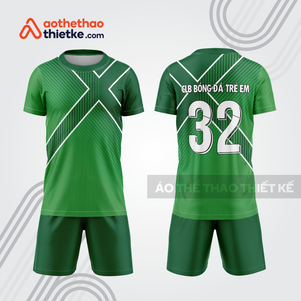 Mẫu thiết kế quần áo bóng đá trẻ em đẹp bdd27