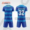 Bộ quần áo bóng đá trẻ em bdd4 màu xanh dương