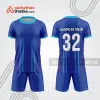 Bộ quần áo bóng đá trẻ em bdd5 màu xanh dương