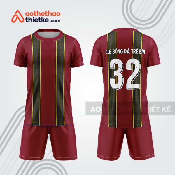Mẫu thiết kế quần áo bóng đá trẻ em đẹp bdd6