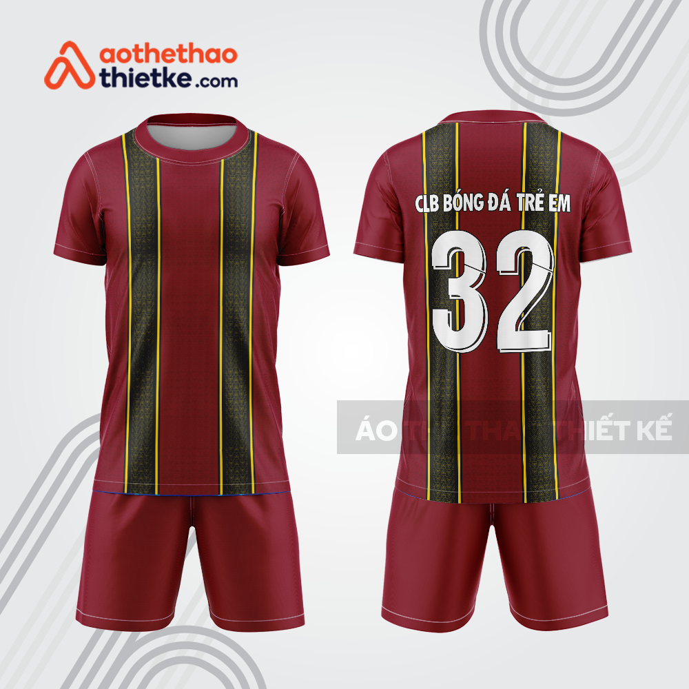 Mẫu thiết kế quần áo bóng đá trẻ em đẹp bdd6