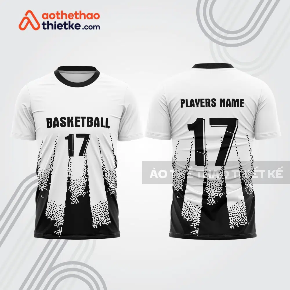 Mẫu thiết kế áo t-shirt warm up bóng rổ đẹp brb10