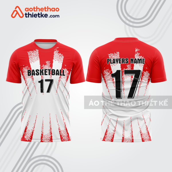 Mẫu thiết kế áo t-shirt warm up bóng rổ đẹp brb11