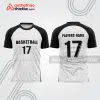 Mẫu thiết kế áo warm up bóng rổ đẹp brb16