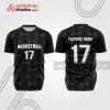 Mẫu thiết kế áo warm up bóng rổ đẹp brb18