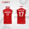 Mẫu thiết kế áo t-shirt warm up bóng rổ đẹp brb2