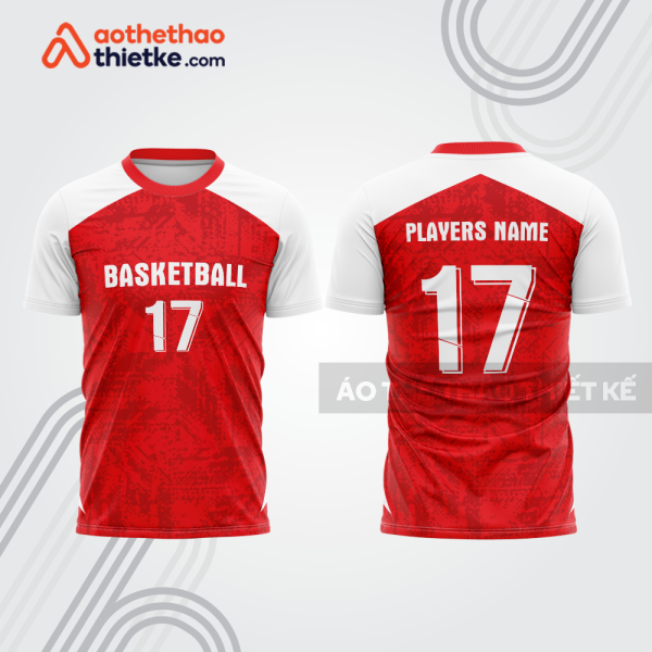 Mẫu thiết kế áo t-shirt warm up bóng rổ đẹp brb2