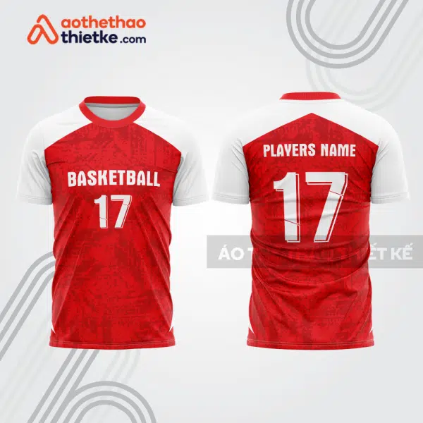 Mẫu thiết kế áo t-shirt warm up bóng rổ đẹp brb2