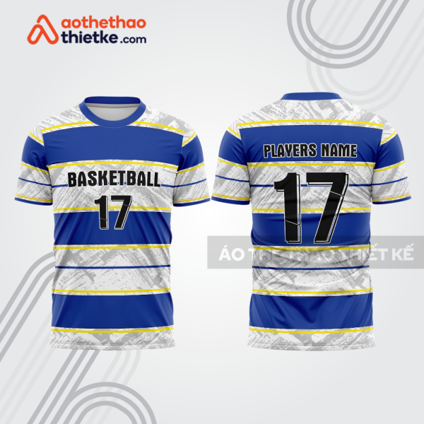 Mẫu thiết kế áo đồng phục warm up bóng rổ đẹp brb25