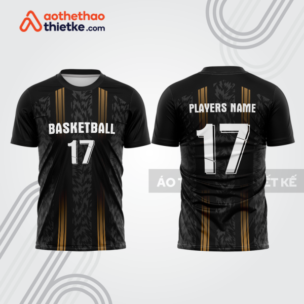 Mẫu thiết kế áo t-shirt warm up bóng rổ đẹp brb3