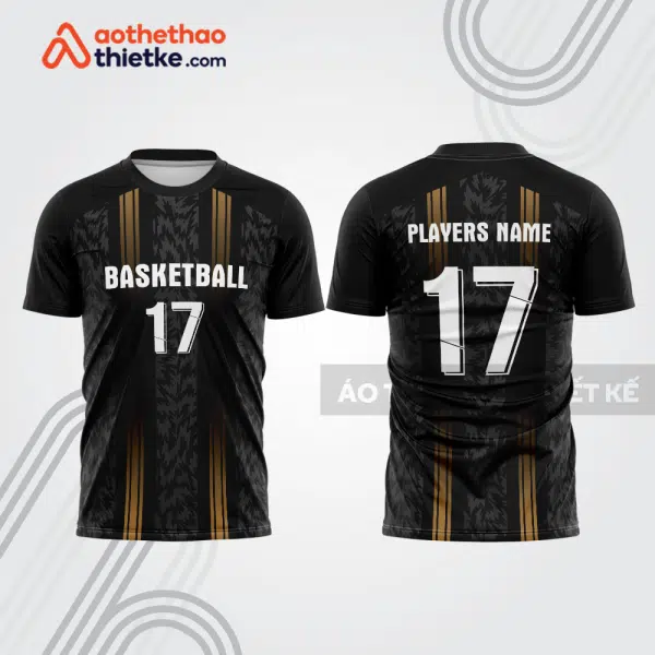 Mẫu thiết kế áo t-shirt warm up bóng rổ đẹp brb3