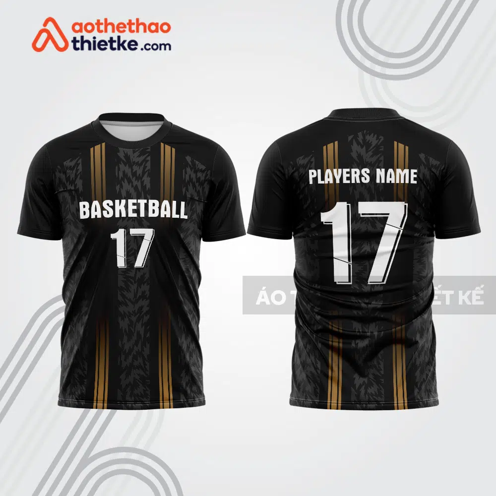 Mẫu thiết kế áo t-shirt warm up bóng rổ đẹp brb3