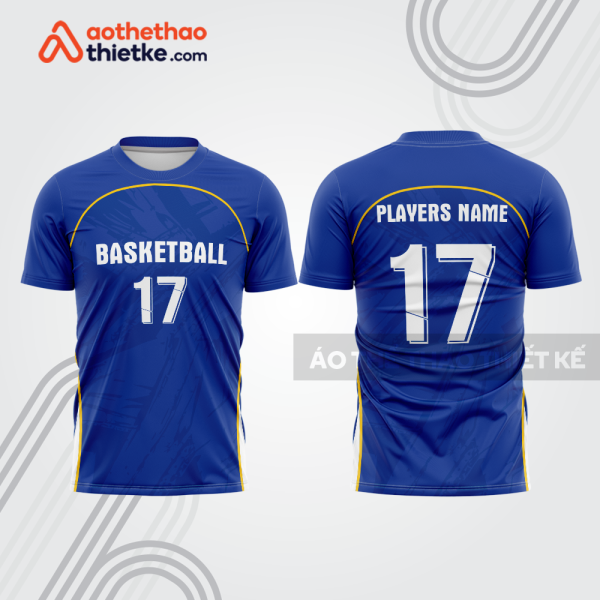 Mẫu thiết kế áo đồng phục khởi động bóng rổ đẹp brb36