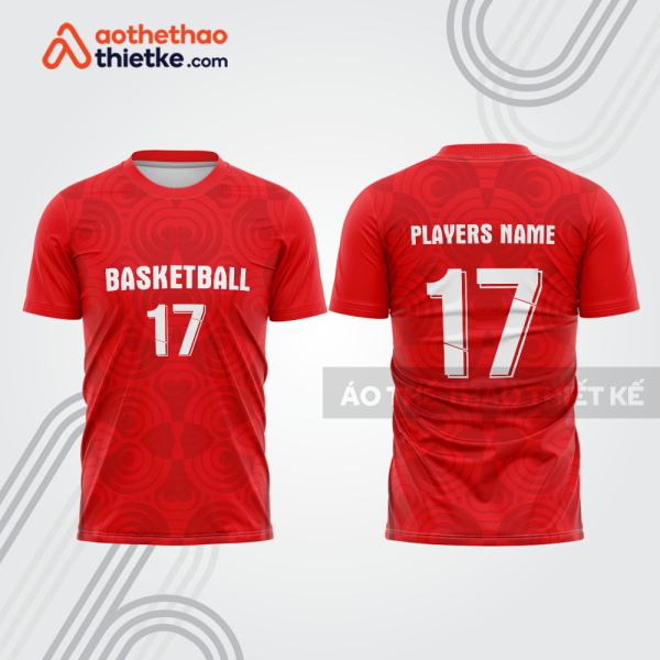 Mẫu thiết kế áo t-shirt warm up bóng rổ đẹp brb4