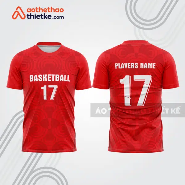 Mẫu thiết kế áo t-shirt warm up bóng rổ đẹp brb4