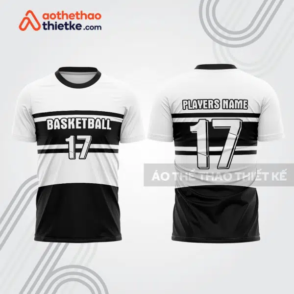 Mẫu thiết kế áo t-shirt warm up bóng rổ đẹp brb5