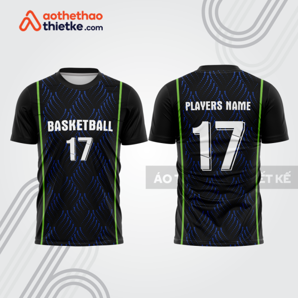 Mẫu thiết kế áo t-shirt warm up bóng rổ đẹp brb6