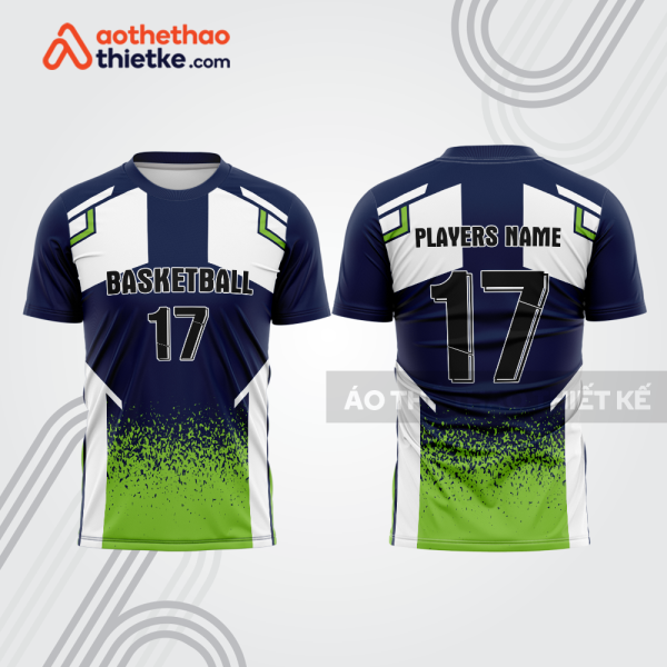 Mẫu thiết kế áo t-shirt khởi động bóng rổ đẹp brb64