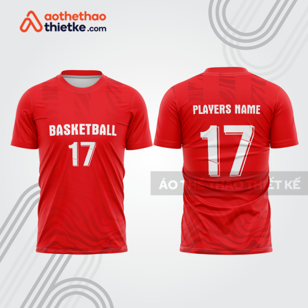 Mẫu thiết kế áo t-shirt khởi động bóng rổ đẹp brb66