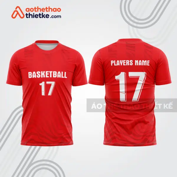 Mẫu thiết kế áo t-shirt khởi động bóng rổ đẹp brb66