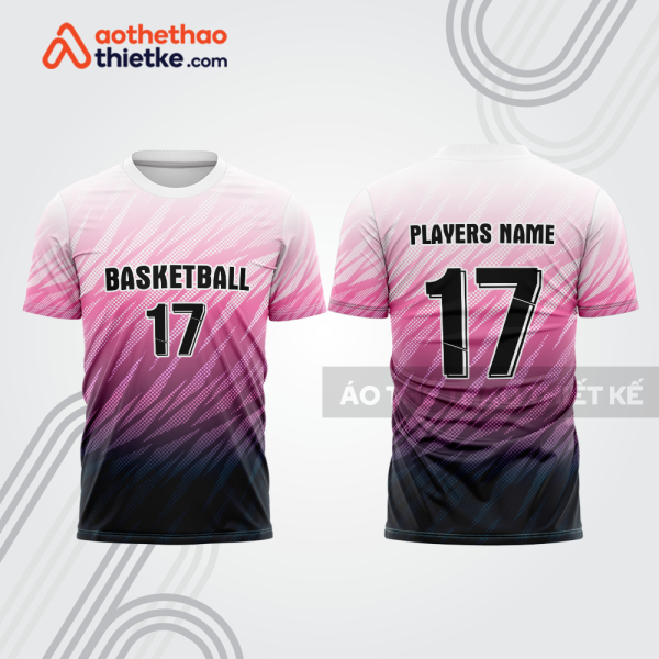 Mẫu thiết kế áo t-shirt khởi động bóng rổ đẹp brb69