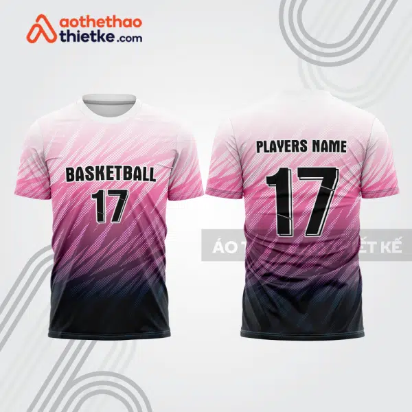 Mẫu thiết kế áo t-shirt khởi động bóng rổ đẹp brb69