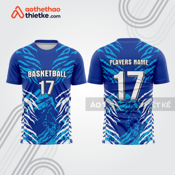 Mẫu thiết kế áo t-shirt khởi động bóng rổ đẹp brb73