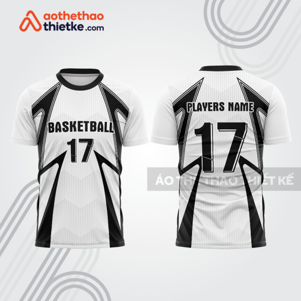 Mẫu thiết kế áo t-shirt khởi động bóng rổ đẹp brb79