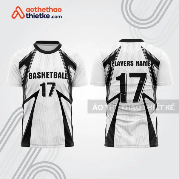 Mẫu thiết kế áo t-shirt khởi động bóng rổ đẹp brb79