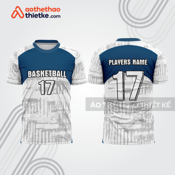 Mẫu thiết kế áo t-shirt warm up bóng rổ đẹp brb8