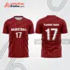 Mẫu thiết kế áo t-shirt khởi động bóng rổ đẹp brb84