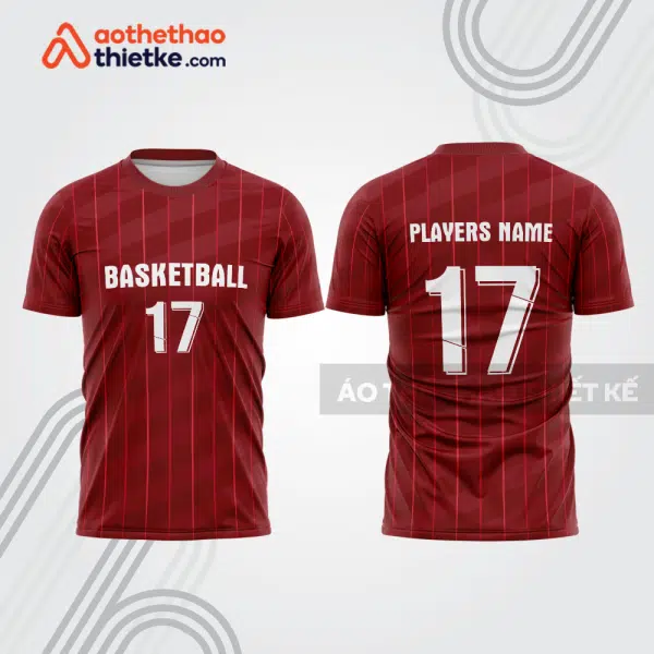 Mẫu thiết kế áo t-shirt khởi động bóng rổ đẹp brb84