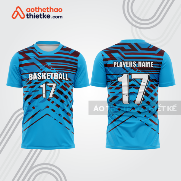 Mẫu thiết kế áo t-shirt khởi động bóng rổ đẹp brb91