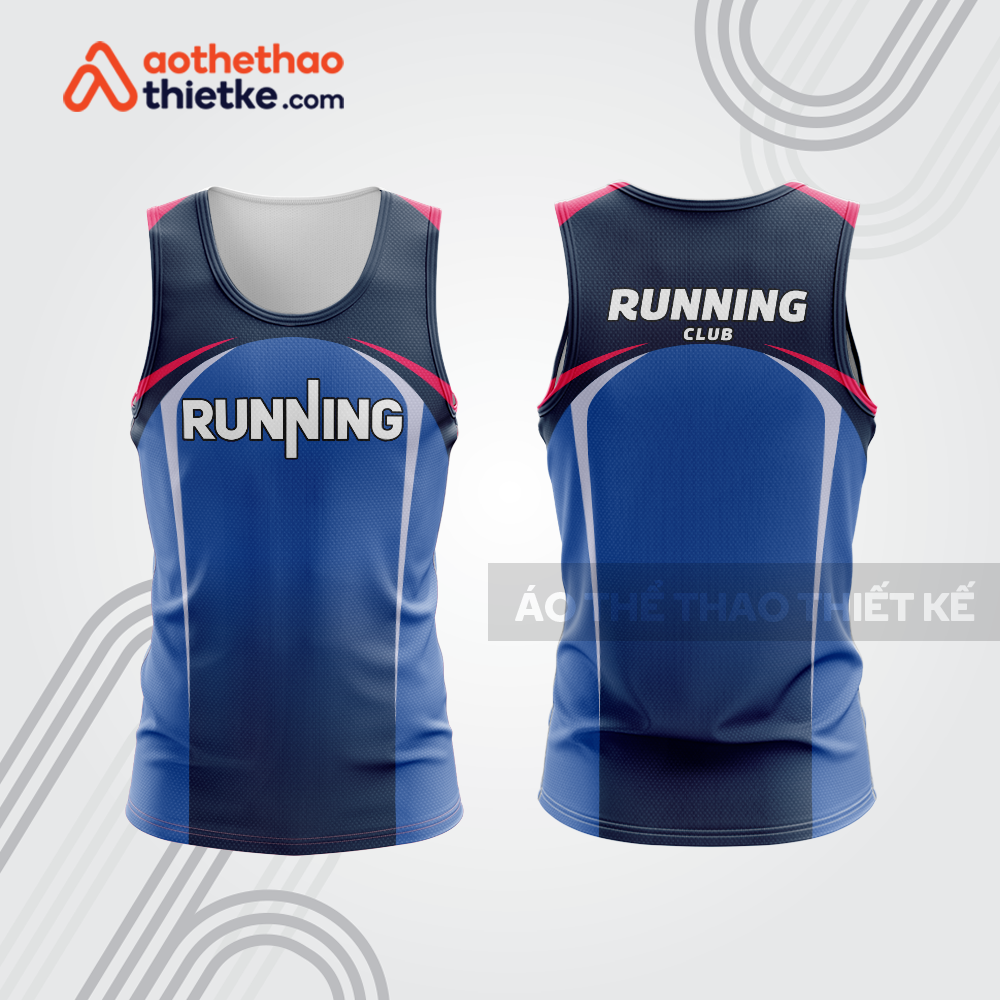 Mẫu thiết kế áo đồng phục ba lỗ chạy bộ đẹp cbb137