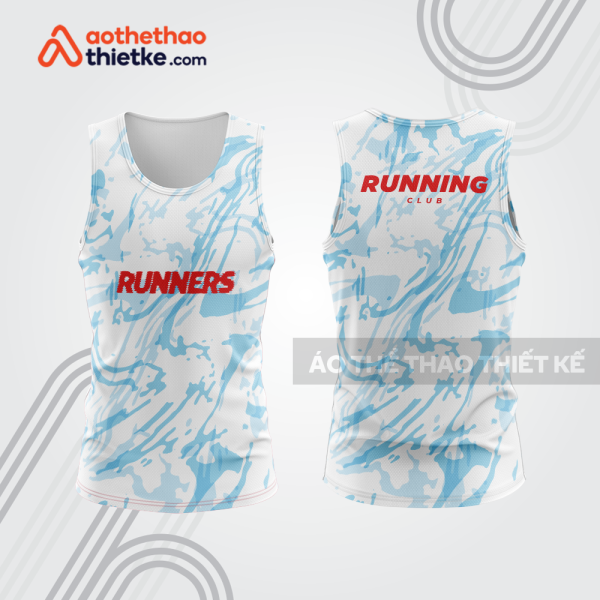 Mẫu thiết kế áo đồng phục ba lỗ chạy bộ đẹp cbb174