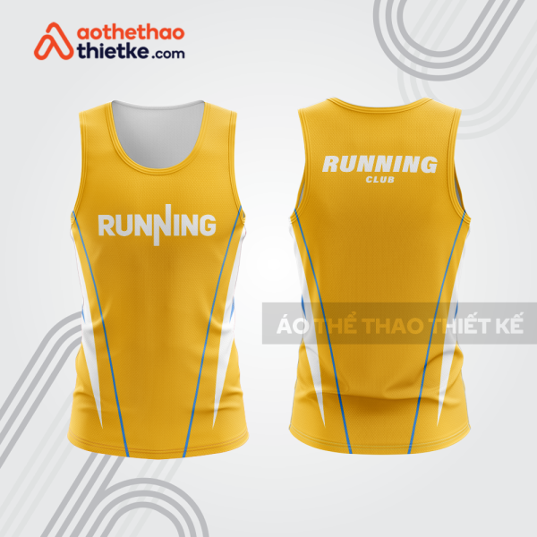 Mẫu thiết kế áo đồng phục tank top chạy bộ đẹp cbb55