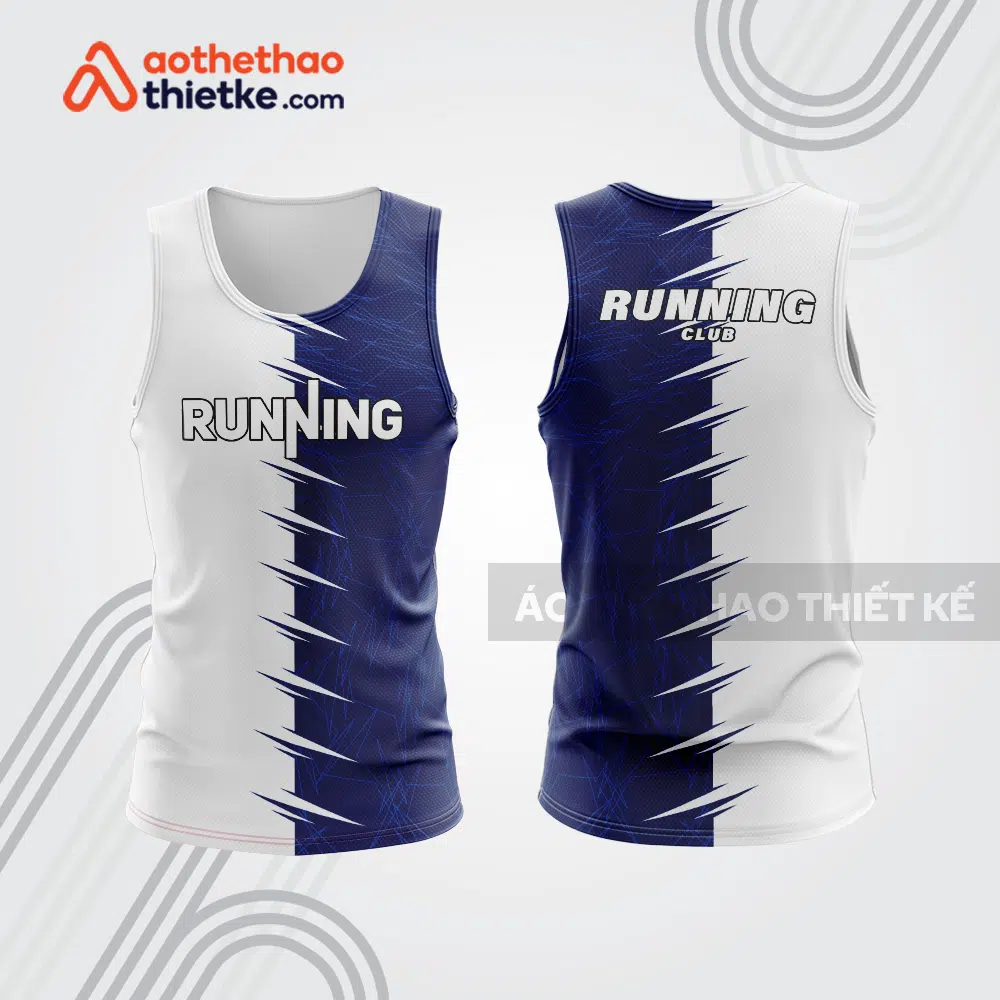 Mẫu thiết kế áo đồng phục tank top chạy bộ đẹp cbb58