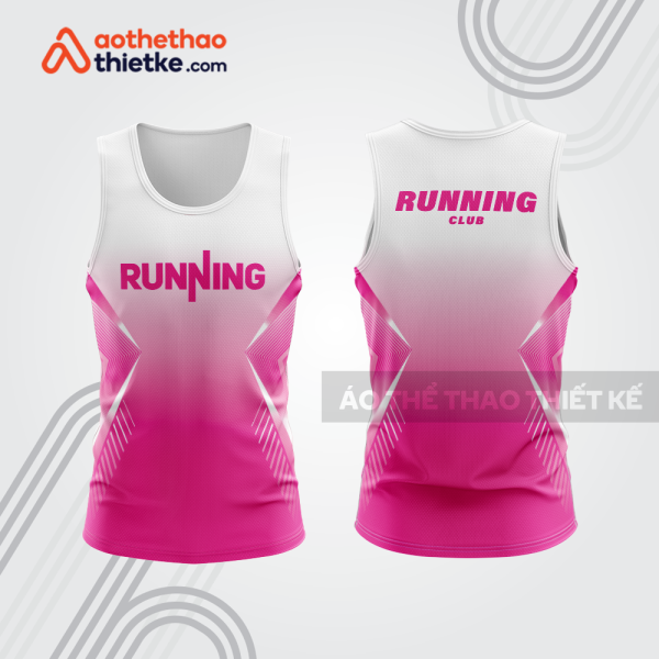 Mẫu thiết kế áo đồng phục tank top chạy bộ đẹp cbb61