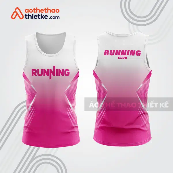 Mẫu thiết kế áo đồng phục tank top chạy bộ đẹp cbb61