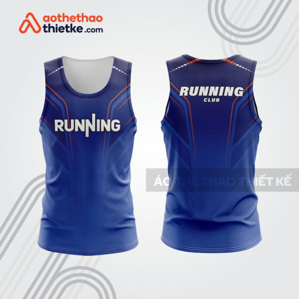 Mẫu thiết kế áo thể thao tank top chạy bộ đẹp cbb71