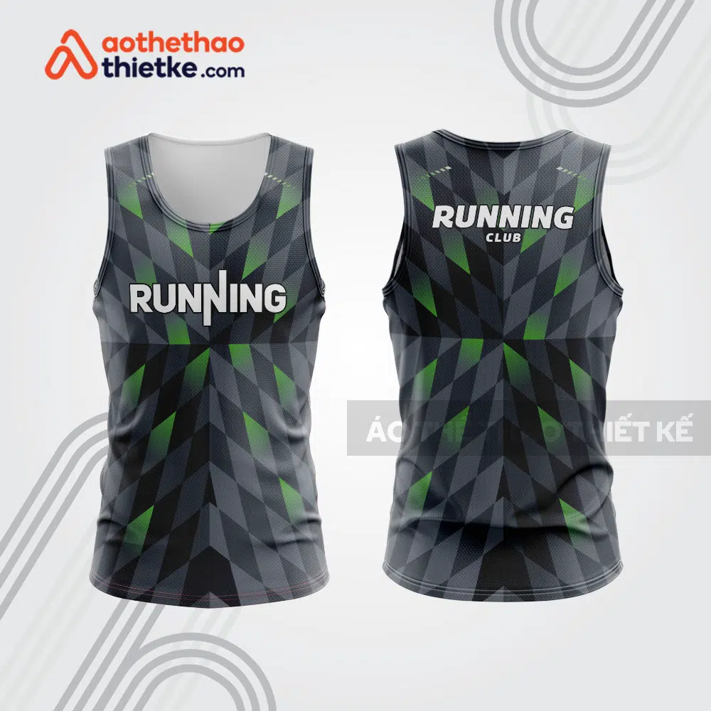 Mẫu thiết kế áo thể thao tank top chạy bộ đẹp cbb74